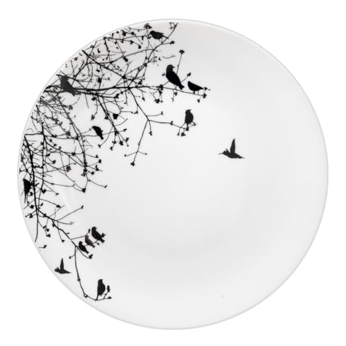 m-dard-de-noblat-aurore-service-18-assiettes-porcelaine-blanc-noir image 6