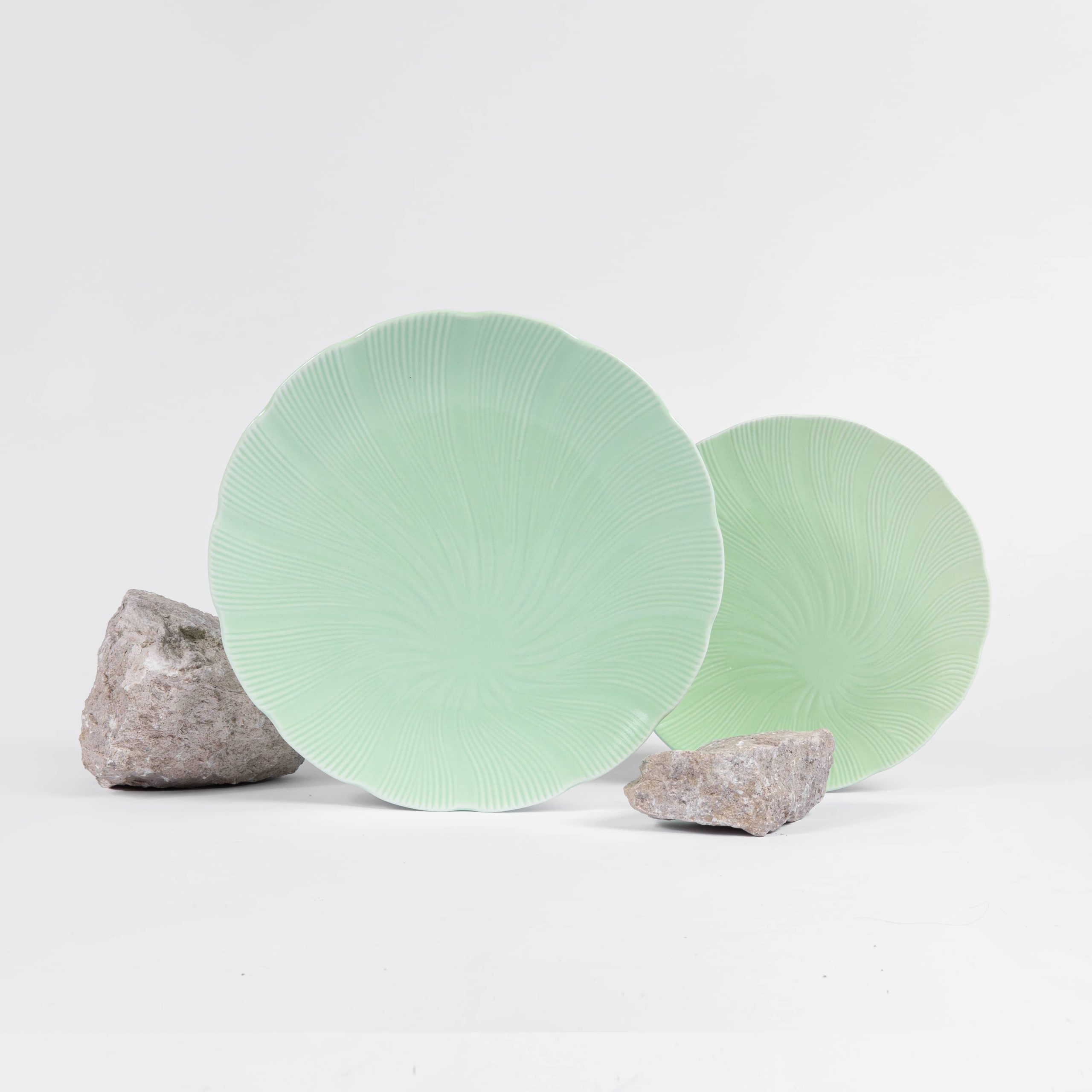 ogre-la-fabrique-tahiti-assiette-plate-porcelaine-verte-25-cm image 5