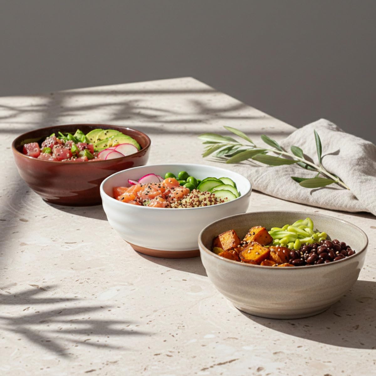 m-dard-de-noblat-fuji-poke-bowl-1-l-beige-lot-de-4 image 6