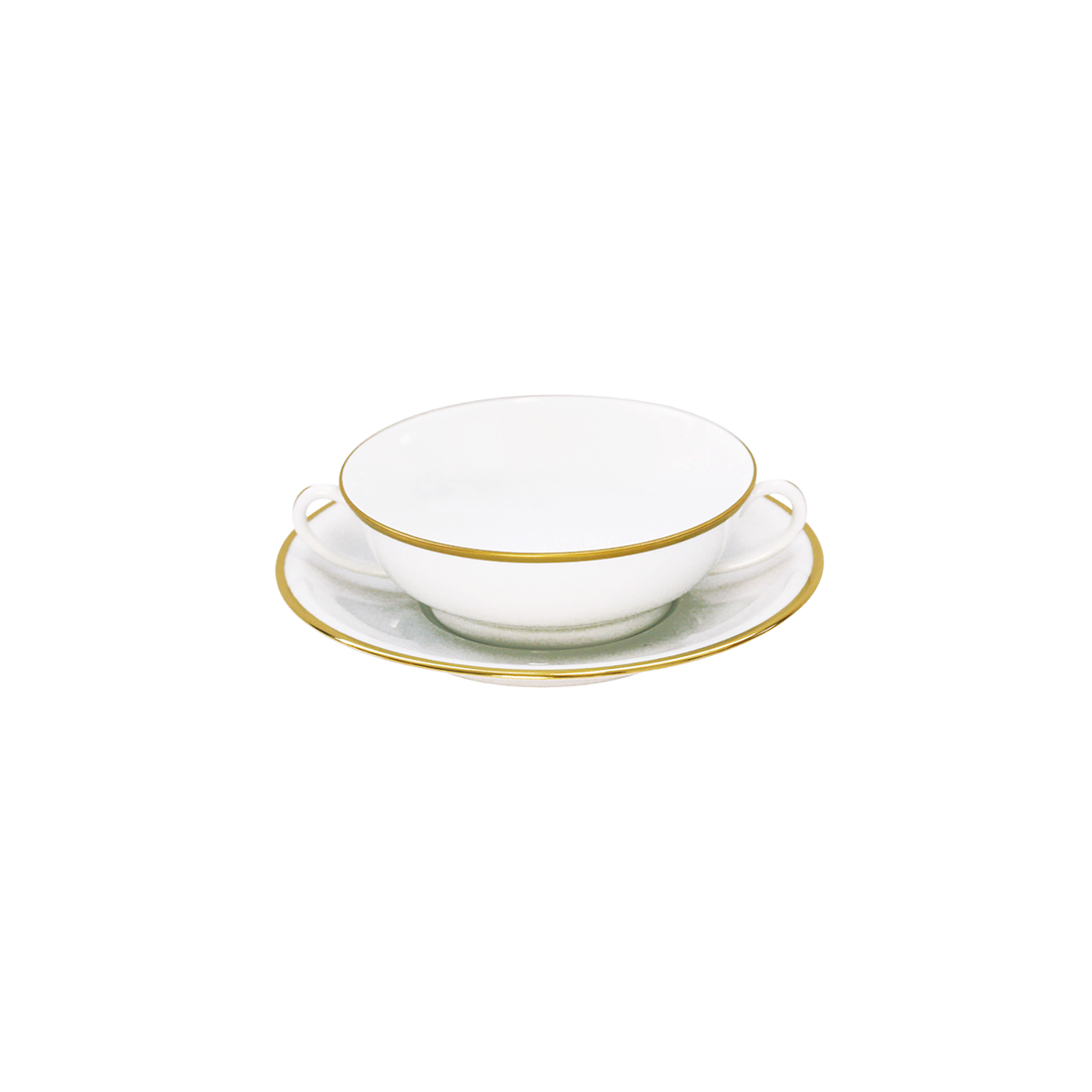 haviland-orsay-bol-bouillon-et-soucoupe-or-porcelaine image 1