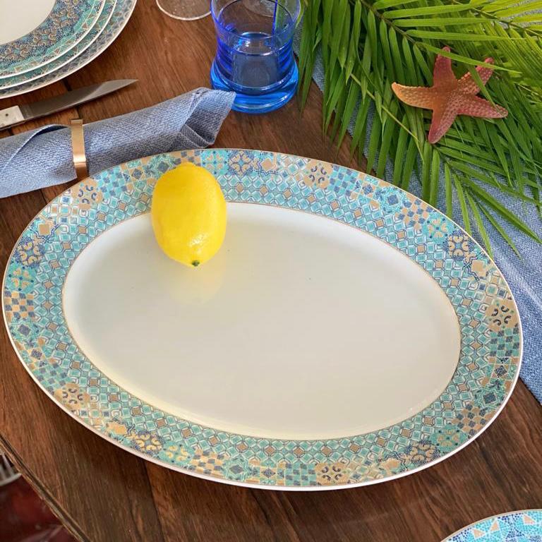 haviland-portofino-plat-ovale-porcelaine-limoges image 2