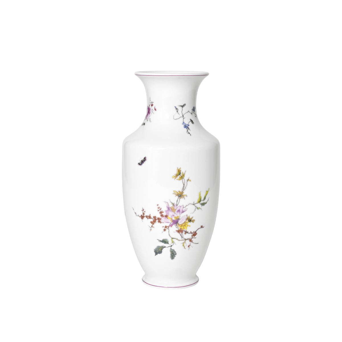 haviland-h-ritage-vase-28cm-fleurs-d-auteuil-porcelaine-limoges image 2