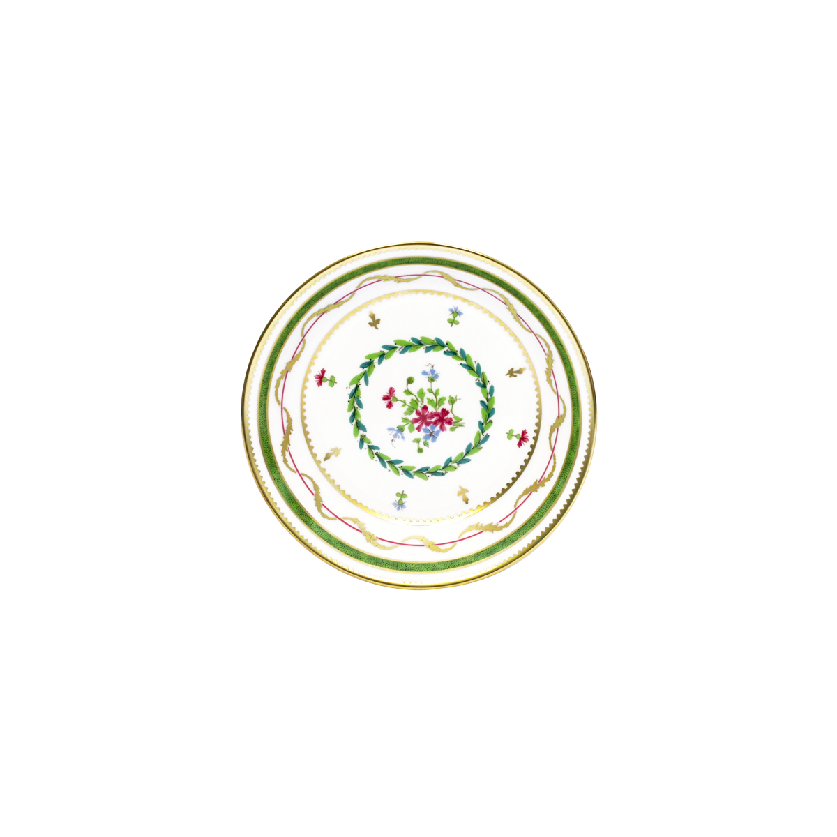 haviland-vieux-paris-vert-coupe-creuse-porcelaine image 1