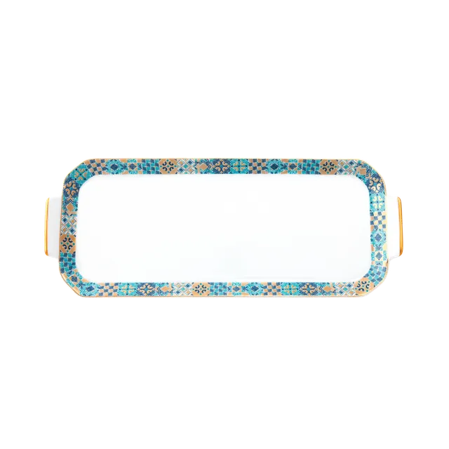 haviland-portofino-plat-cake-porcelaine-blanc image 1