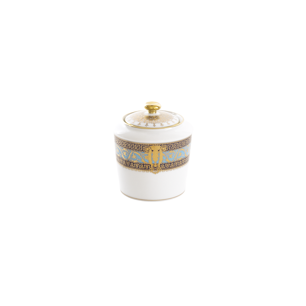 haviland-salon-murat-sucrier-porcelaine-bleu-ciel-or image 1