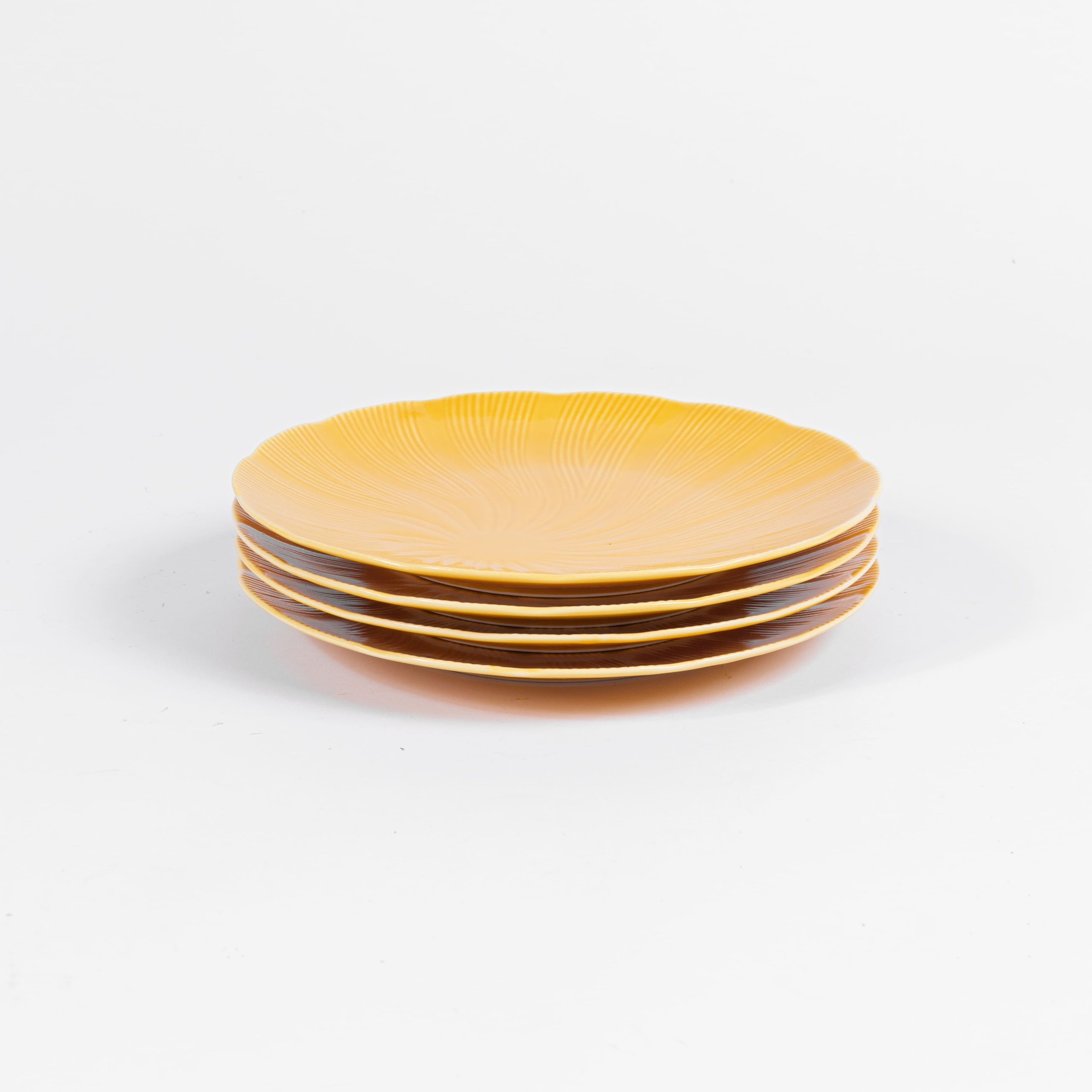 ogre-la-fabrique-tahiti-assiette-dessert-porcelaine-jaune-19-cm image 2