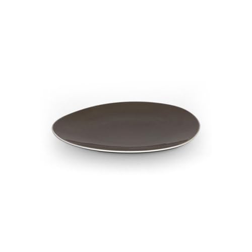 m-dard-de-noblat-sven-assiette-dessert-porcelaine-22-5-cm-taupe-fonc-x6 image 5