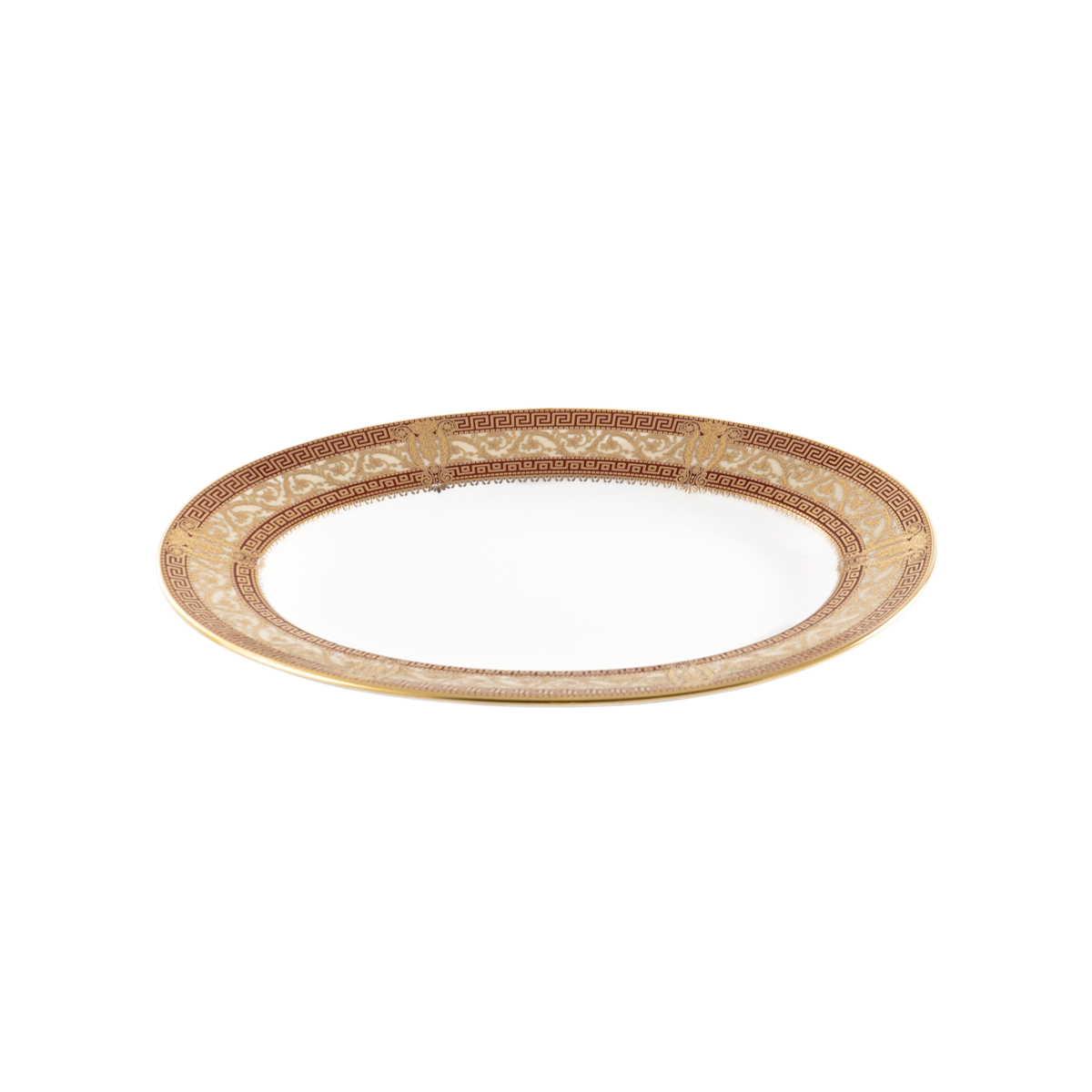 haviland-salon-murat-ravier-porcelaine-cerise-or image 2