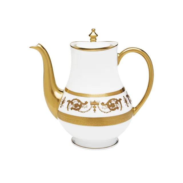 haviland-imp-rator-verseuse-blanc-or-porcelaine image 1