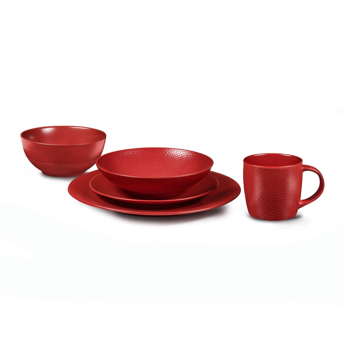 m-dard-de-noblat-stone-6-assiettes-plates-gr-s-rouge-27-cm image 2