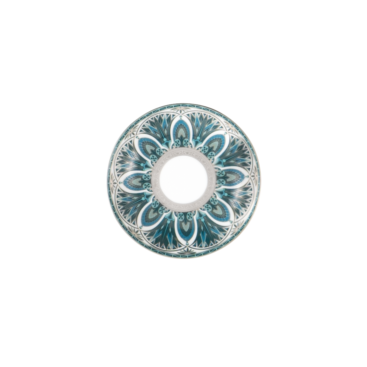 haviland-r-ves-du-nil-assiette-pain-vert-platine-porcelaine image 1