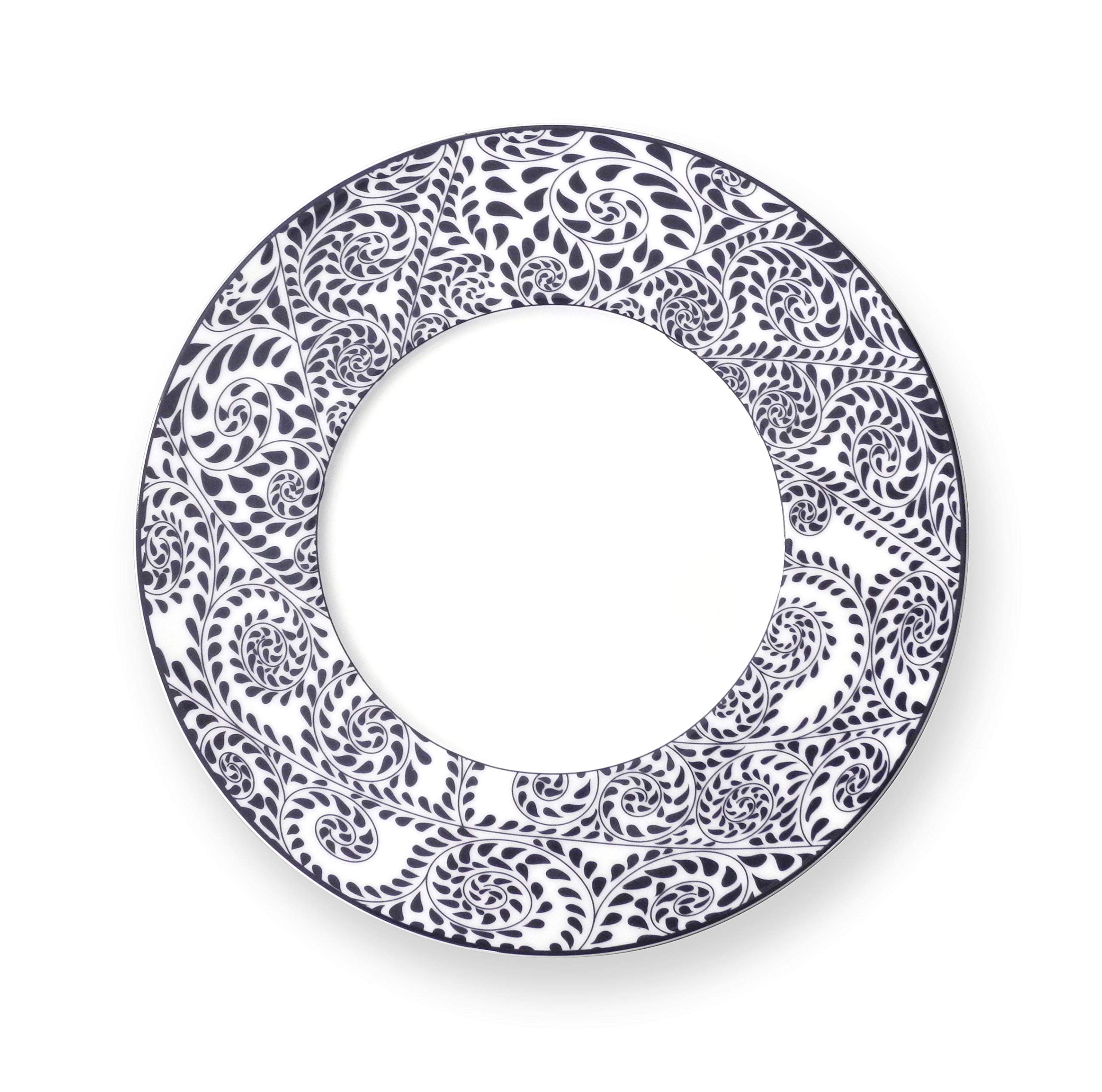 m-dard-de-noblat-alhambra-6-assiettes-creuses-porcelaine-bleu image 3