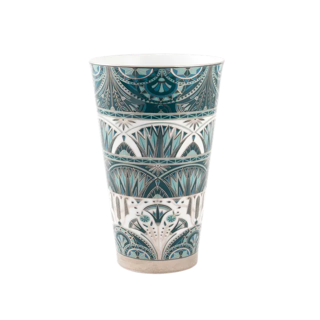 haviland-r-ves-du-nil-vase-grand-mod-le-vert-platine image 1