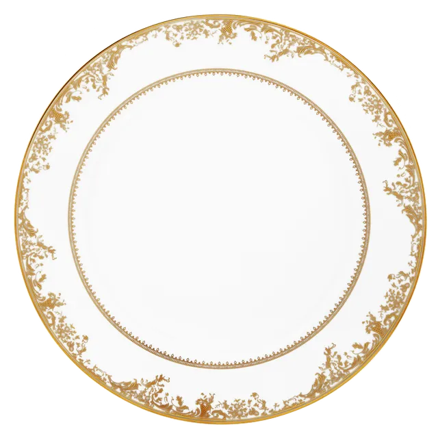 haviland-diplomate-assiette-de-pr-sentation-porcelaine-blanche image 1