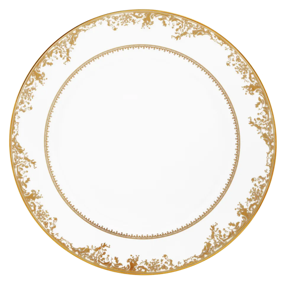 haviland-diplomate-assiette-de-pr-sentation-porcelaine-blanche image 1