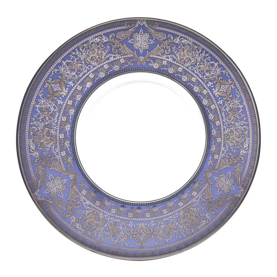 haviland-matignon-assiette-d-ner-lavande-platine-porcelaine image 1