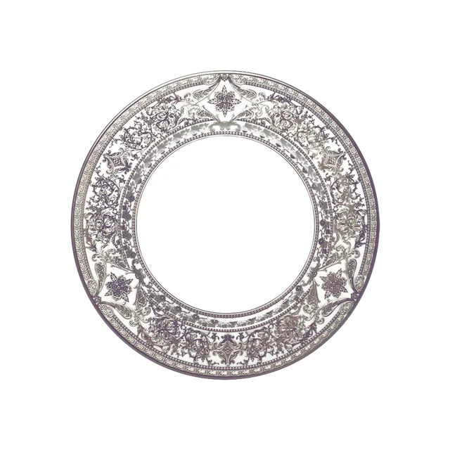 haviland-matignon-assiette-dessert-blanc-platine image 1