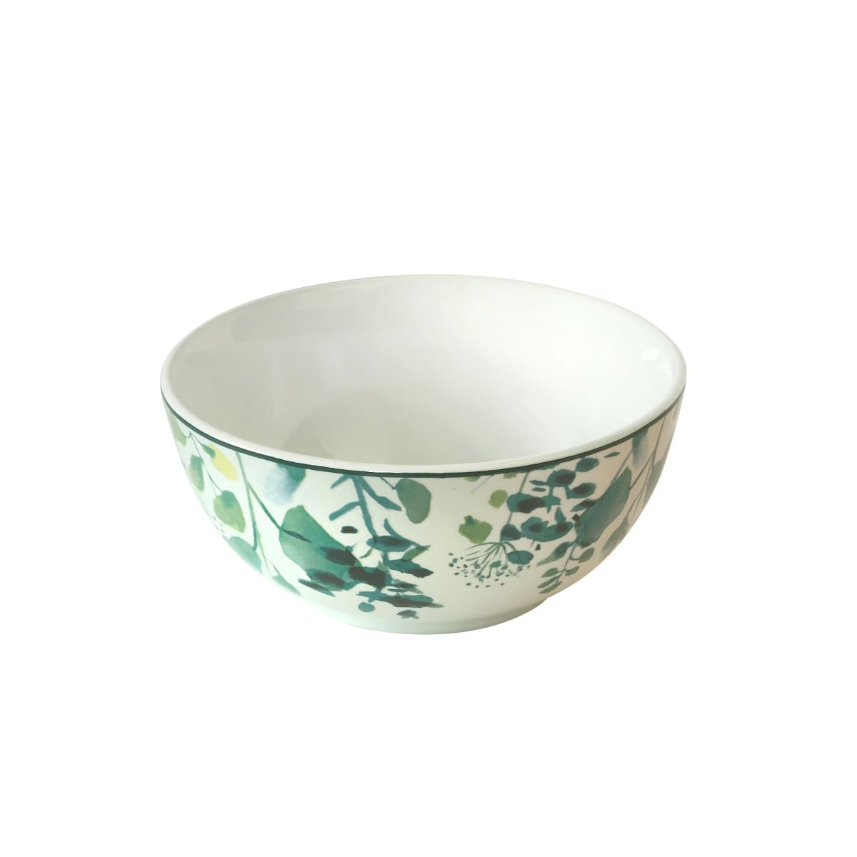 m-dard-de-noblat-oxalis-assiettes-dessert-21-cm-blanc-vert-lot-6 image 6