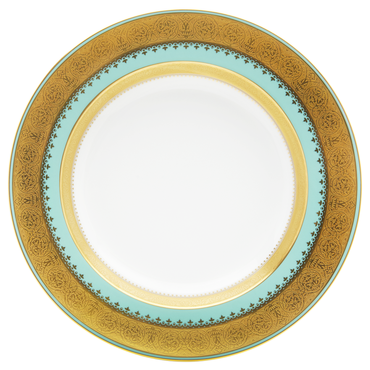 haviland-bassora-plat-rond-creux-porcelaine-limoges image 1