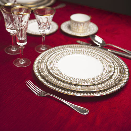 haviland-tiara-assiette-pr-sentation-blanc-or-porcelaine image 2