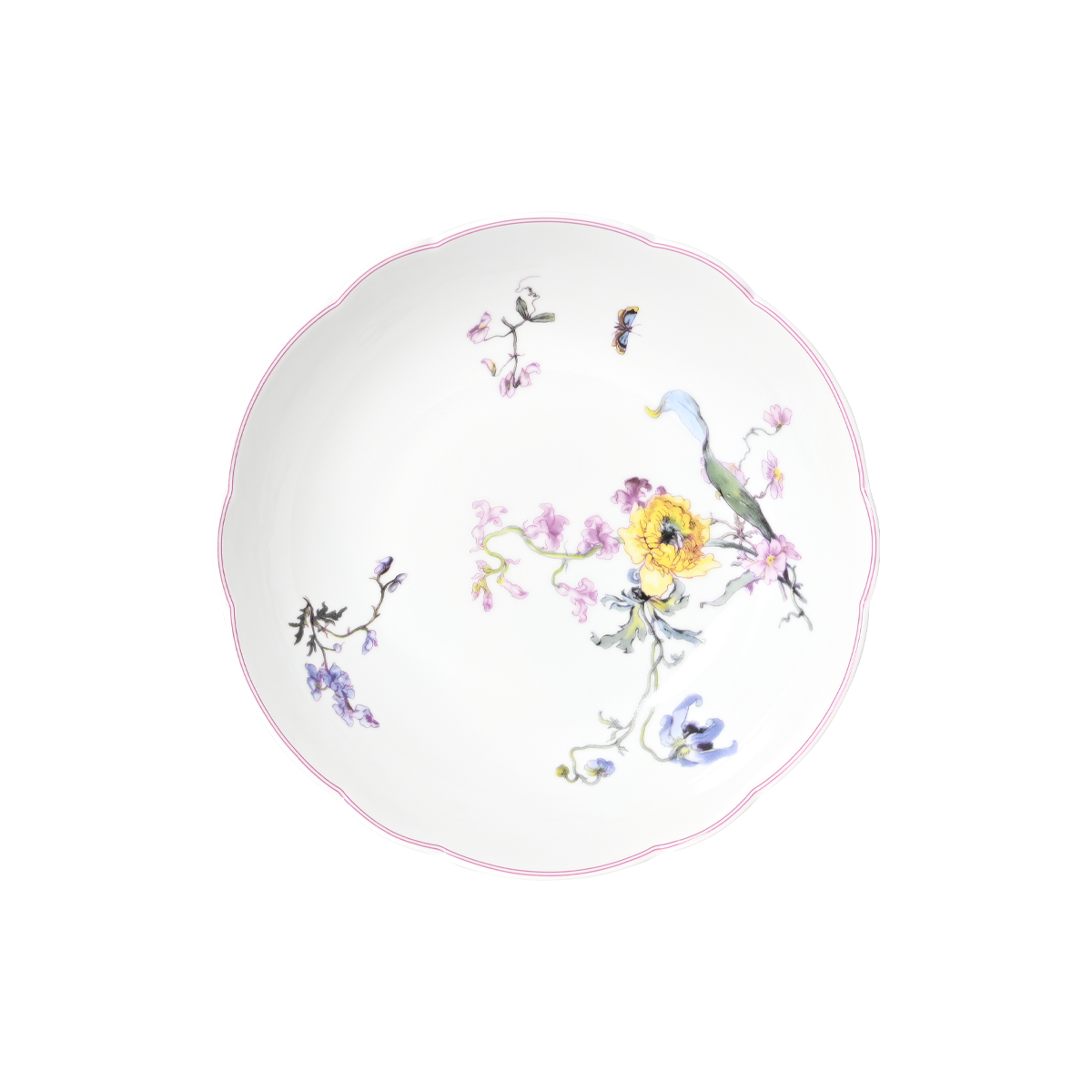 haviland-h-ritage-assiette-creuse-calotte-fleurs-d-auteuil image 1