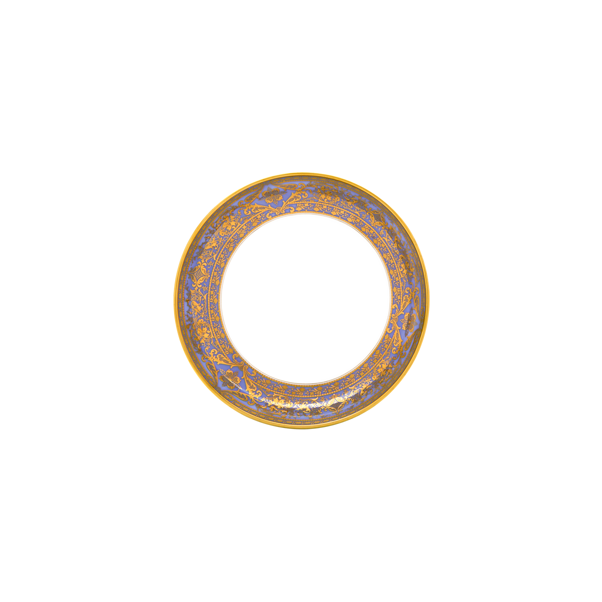 haviland-matignon-assiette-creuse-calotte-lavande-or-porcelaine image 1