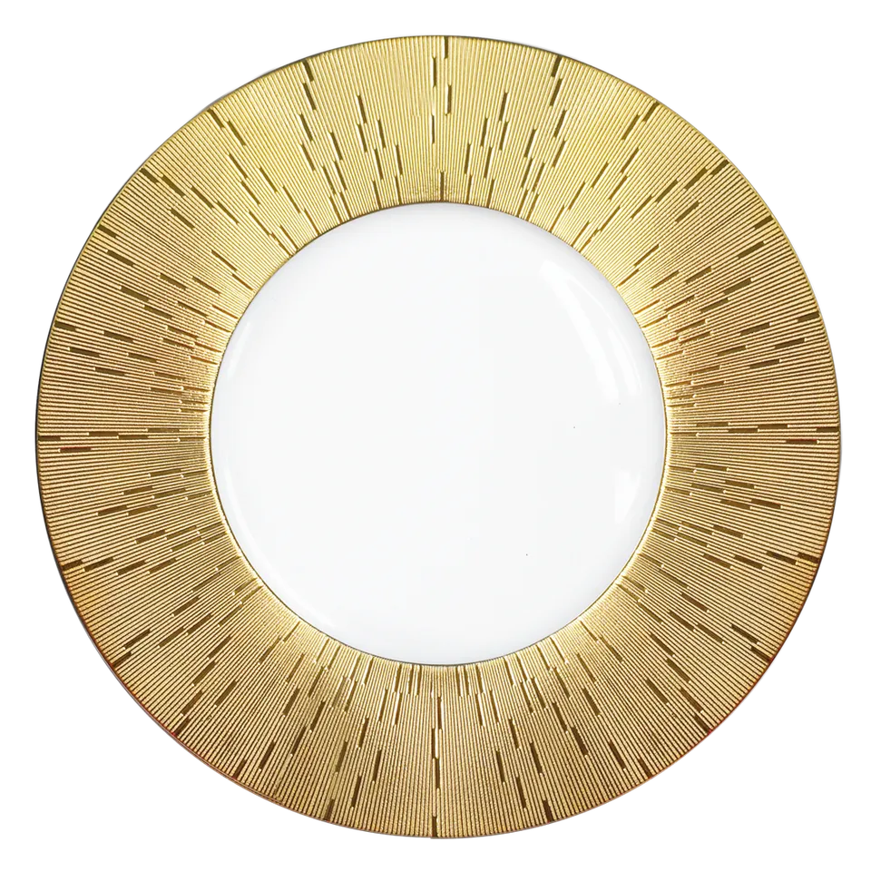 haviland-infini-or-assiette-de-pr-sentation-porcelaine image 1