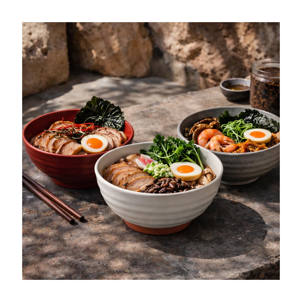 m-dard-de-noblat-fuji-bol-ramen-1-1-l-rouge-lot-de-4 image 5