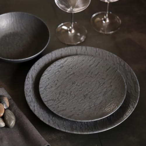 m-dard-de-noblat-mica-assiette-dessert-gr-s-noir-21-cm-lot-de-6 image 7