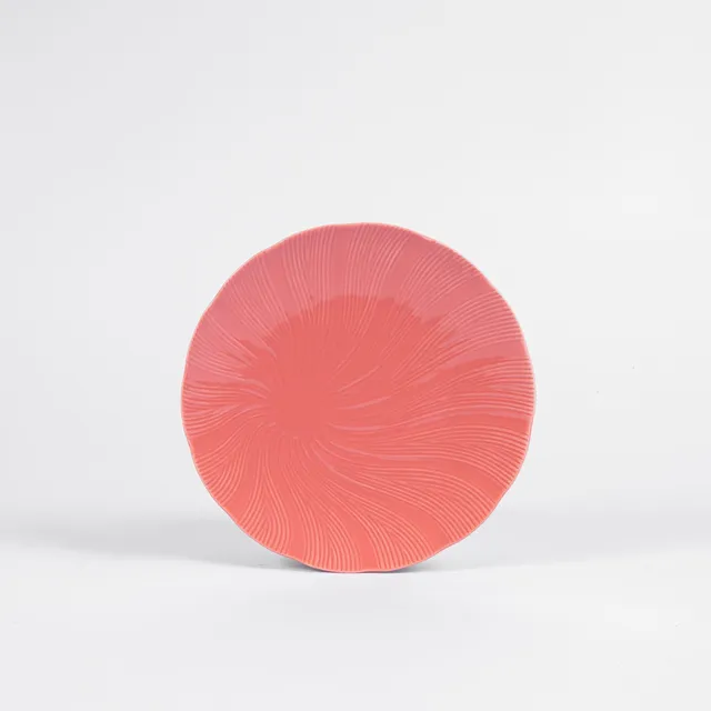 ogre-la-fabrique-tahiti-assiette-dessert-terracotta-19-cm image 1
