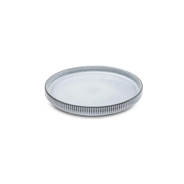 m-dard-de-noblat-agora-assiette-cocktail-16-5-cm-gris-lot-6-gr-s image 1