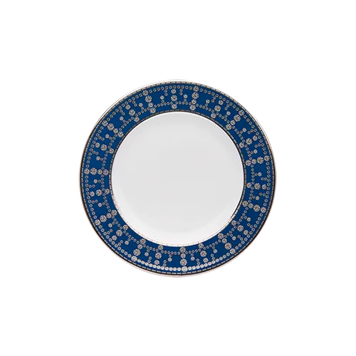haviland-tiara-assiette-pain-bleu-de-prusse-platine-porcelaine image 1