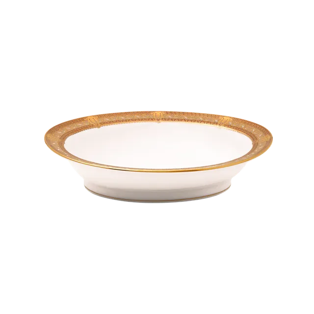 haviland-salon-murat-compotier-cerise-or-porcelaine image 1