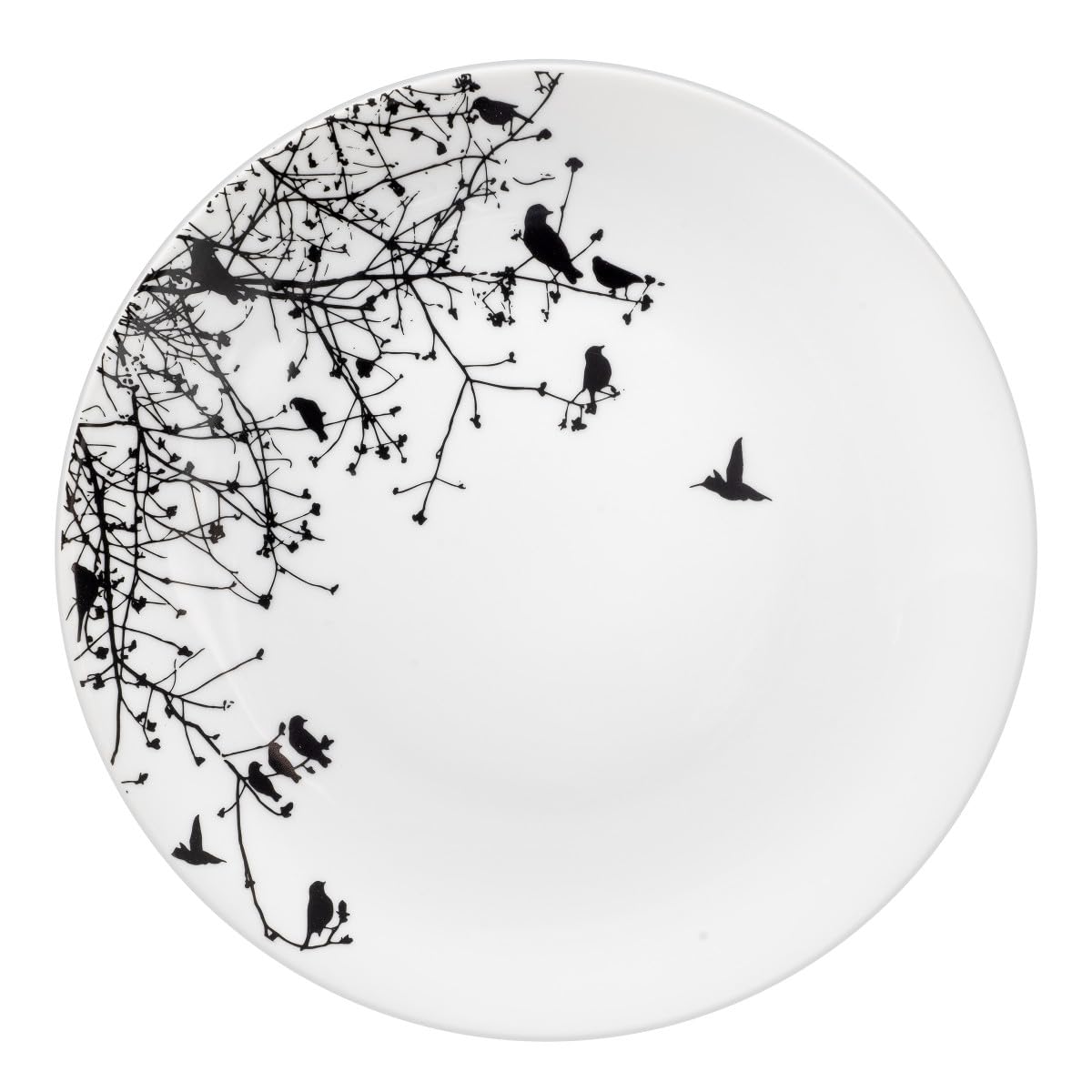 m-dard-de-noblat-aurore-service-18-assiettes-porcelaine-blanc-noir image 2