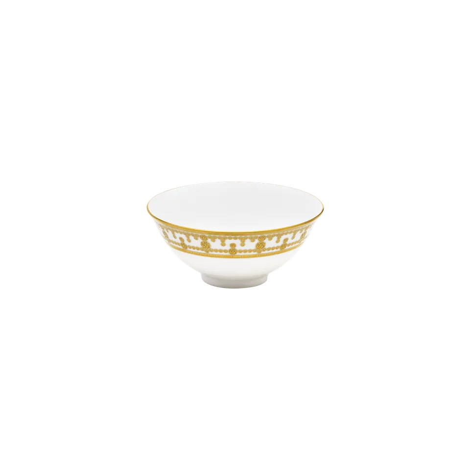 haviland-tiara-bol-soupe-porcelaine-blanc-or image 1