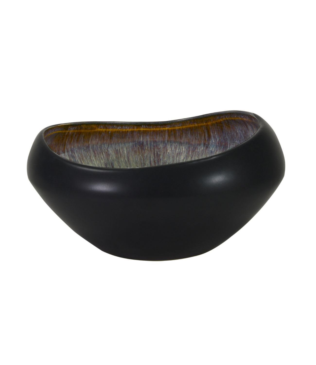 m-dard-de-noblat-gao-saladier-27-cm-gr-s-noir-vert-artisanal image 2