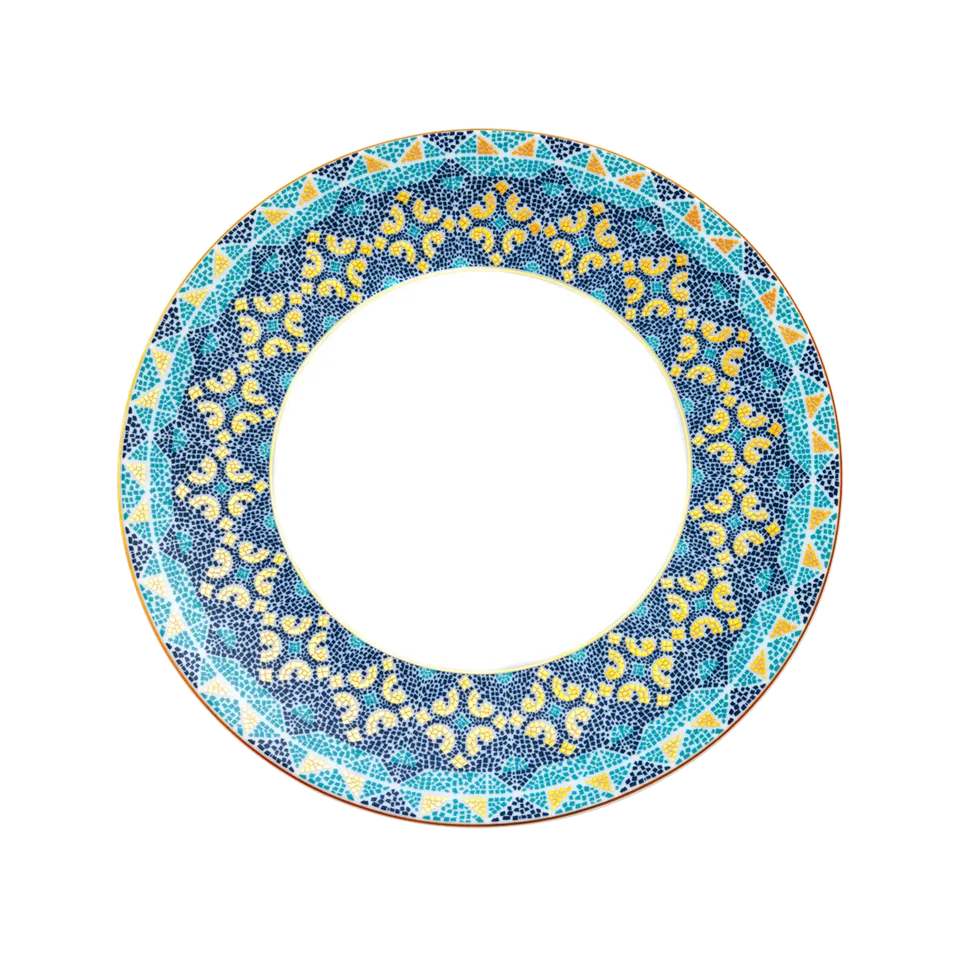 haviland-portofino-assiette-dessert-porcelaine-blanche image 1