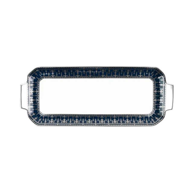 haviland-tiara-plat-cake-bleu-de-prusse-platine image 1