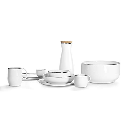 m-dard-de-noblat-yaka-assiettes-salade-et-p-tes-20-cm-platine-lot-6 image 5