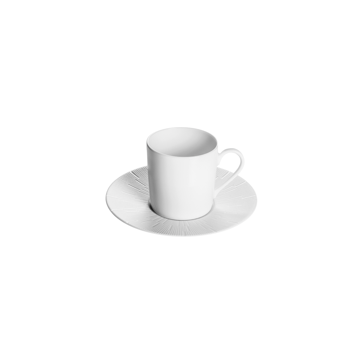 haviland-infini-tasse-caf-soucoupe-blanc-porcelaine image 1