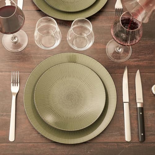 m-dard-de-noblat-hypnose-kaki-assiettes-dessert-20-5-cm-lot-6-gr-s image 4