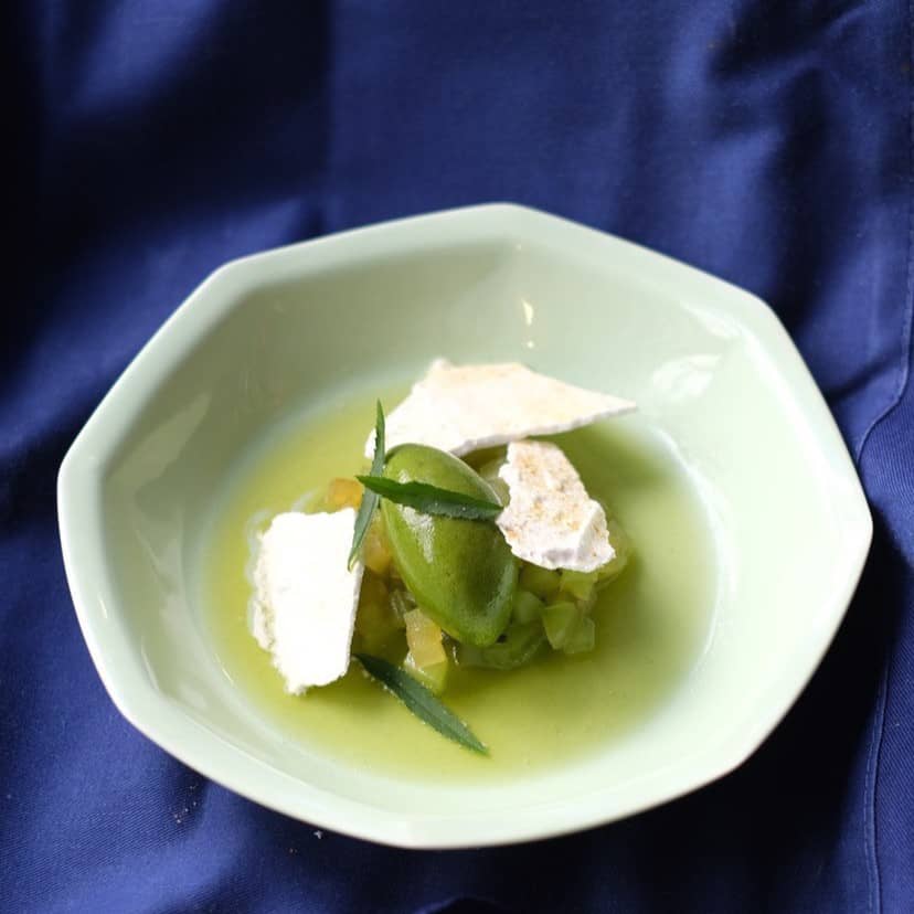 ogre-la-fabrique-intemporelle-assiette-creuse-octogonale-vert-amande image 5