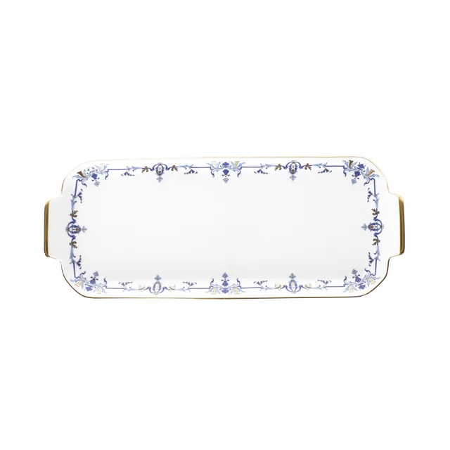 haviland-marthe-ritz-plat-cake-porcelaine-blanche image 1