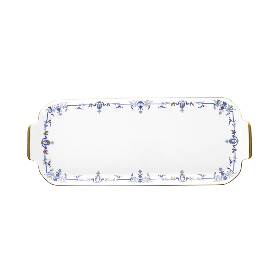 haviland-marthe-ritz-plat-cake-porcelaine-blanche image 1