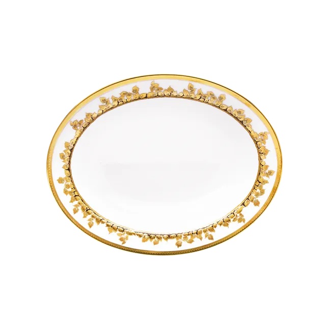 haviland-feuille-d-or-compotier-porcelaine-limoges image 1