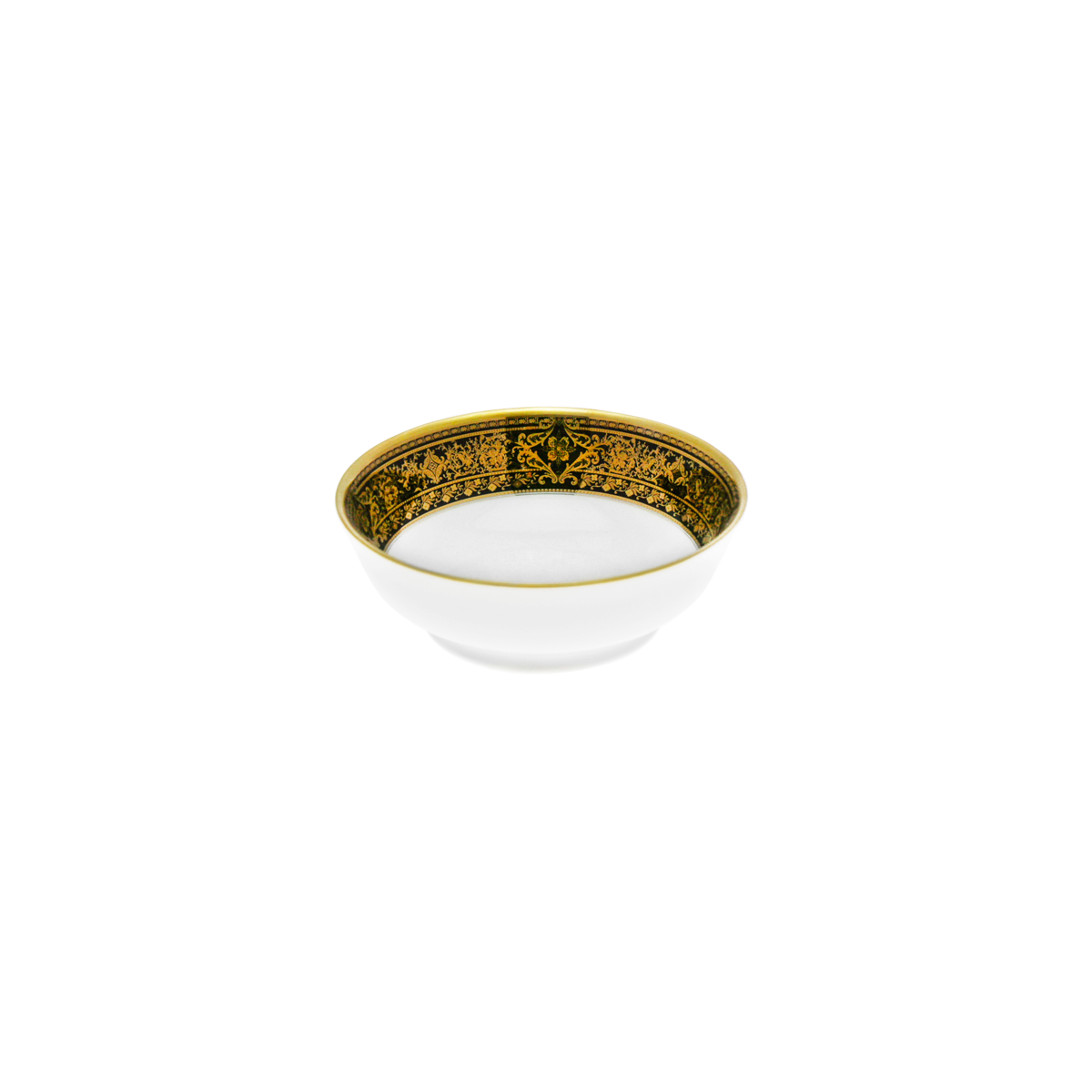haviland-matignon-coupelle-fruits-noir-or-porcelaine-limoges image 1