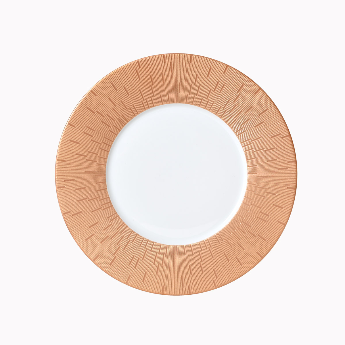 haviland-infini-assiette-dessert-cuivre-porcelaine image 1