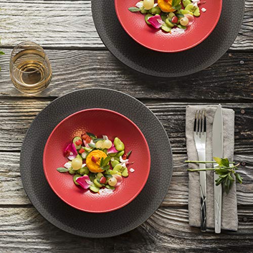 m-dard-de-noblat-stone-assiette-creuse-25-cm-gr-s-gris-lot-de-6 image 6
