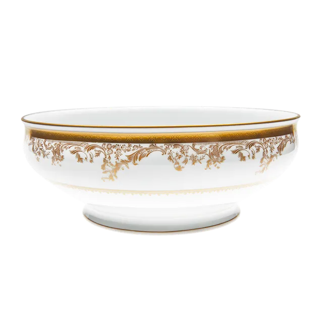 haviland-diplomate-saladier-porcelaine-limoges-blanc image 1