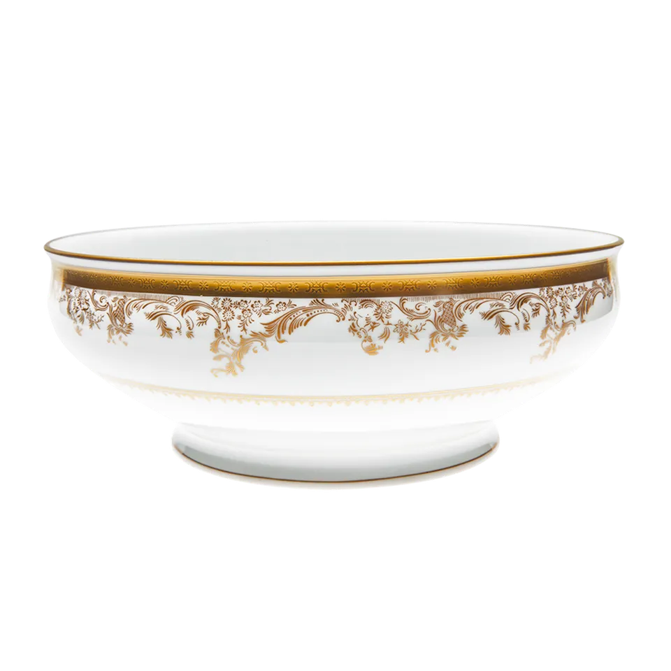 haviland-diplomate-saladier-porcelaine-limoges-blanc image 1